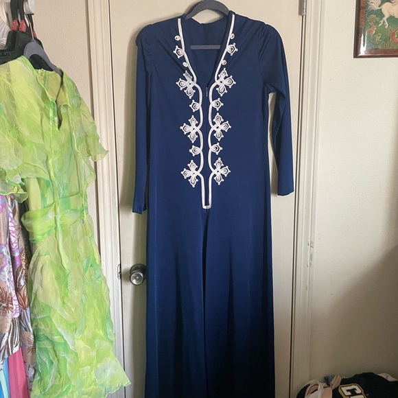 Vintage zip up jumpsuit - Picture 4 of 5